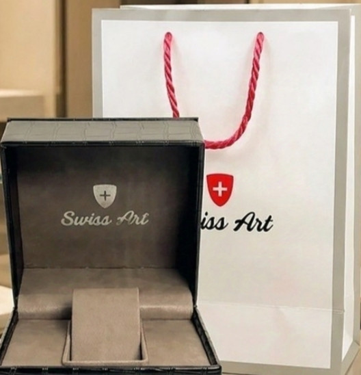 ساعت مچی زنانه SwissArt سوئیس آرت کلاسیک فلزی بند حصیری قاب رزگلد بند مشکی صفحه مشکی کد 920120